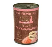 Fitmin dog Purity tin konz PUPPY salm&amp;chicken 400g
