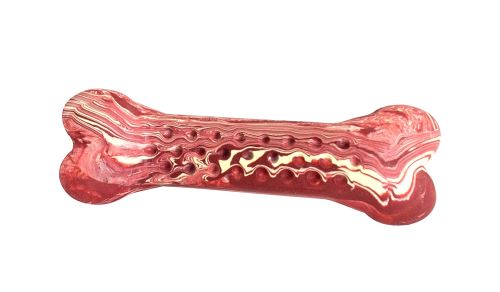 Antibakteriální dentální kost s vůní slaniny HIP HOP přírodní guma 11 cm