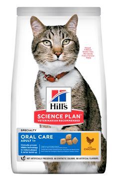 Hill&#39;s Feline Dry Adult Oral Care Chicken