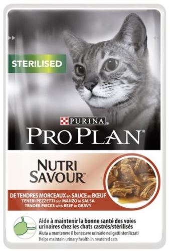 Purina PRO PLAN Cat kaps. Sterilised Beef 85g