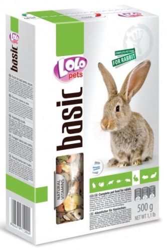 LOLO BASIC kompletní krmivo pro králíky