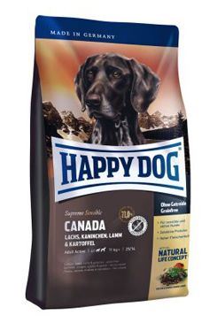 Happy Dog Supreme Sensible CANADA los, králík, jehně