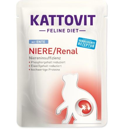 Kapsička KATTOVIT Kidney-diet/Renal duck 85g