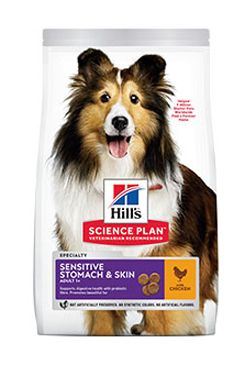 Hill&#39;s Canine Dry SP Sensitive Adult Medium Chicken