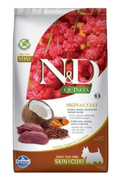 N&amp;D Quinoa DOG Skin &amp; Coat Venison &amp; Coconut Mini 2,5g