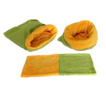 Marysa pelíšek 3v1 pro štěňátka/koťátka, zelený/žlutý