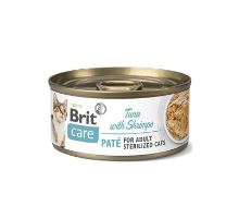 Brit Care Cat konz Paté Sterilized Tuna&amp;Shrimps 70g
