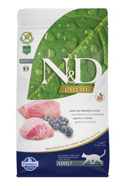 N&amp;D PRIME CAT Adult Lamb &amp; Blueberry