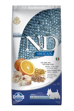 N&D OCEAN DOG LG Adult Mini Codfish & Orange
