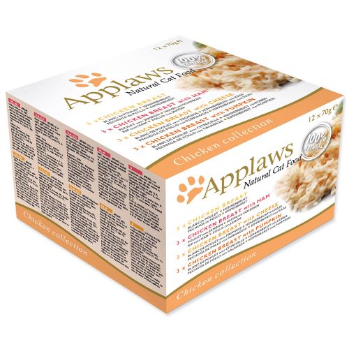 APPLAWS Chicken Selection Multipack 12 x 70 g 840g