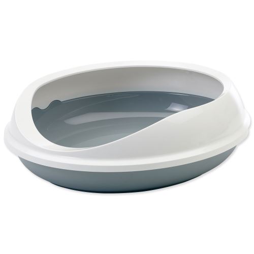 WC SAVIC Figaro šedo-bílá 55 x 48,5 x 15,5cm