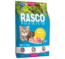 Rasco Premium Cat Kibbles Kitten, chicken, blueberries