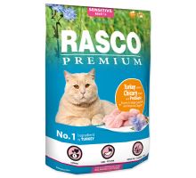 Rasco Premium Cat Kibbles Sensitive, Turkey, Chicory, Root Lactic acid bacteria