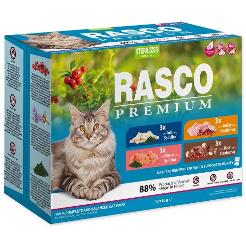 Rasco Premium Cat Sterilized kapsička