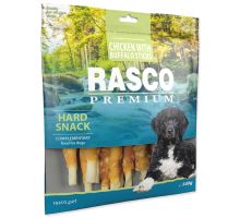 RASCO Premium tyčinky bůvolí obalené kuřecím masem 500g