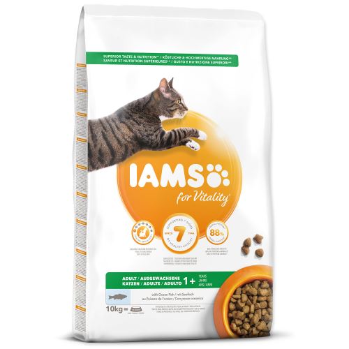 IAMS for Vitality Adult Cat Food with Ocean Fish