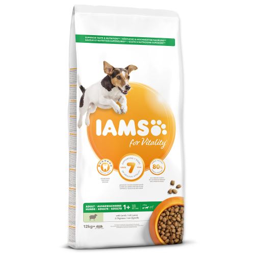 IAMS Dog Adult Small &amp; Medium Lamb 12kg