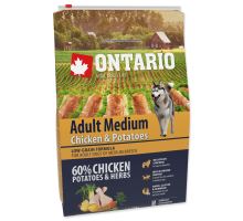 ONTARIO Dog Adult Medium Chicken &amp; Potatoes &amp; Herbs