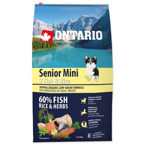 ONTARIO Senior Mini Fish & Rice