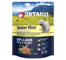 ONTARIO Senior Mini Lamb &amp; Rice