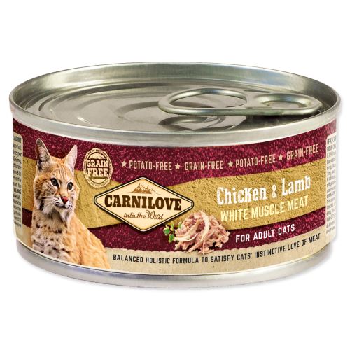 CARNILOVE Chicken &amp; Lamb for Adult Cats 100 g