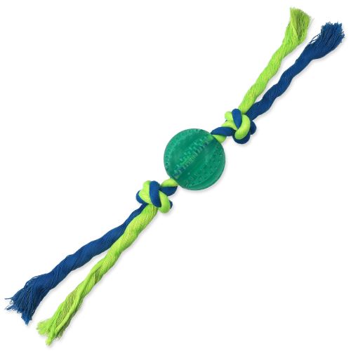 DF DENTAL MINT míček s provazem zelený