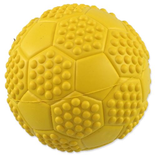 DF Míček fotbal s bodlinami pískací mix barev 7cm