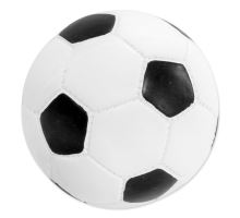 DOG FANTASY Latex fotbalový míč se zvukem